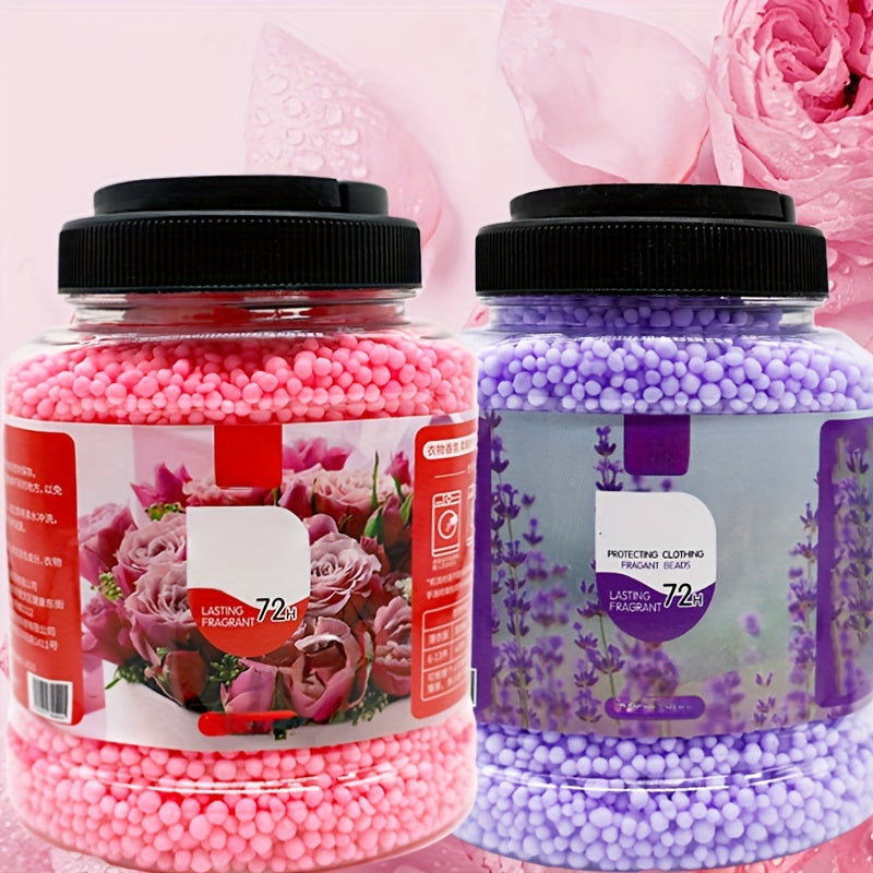 800g Large Bucket Laundry Scent Booster Beads - No Power Needed, Bathroom Essentials