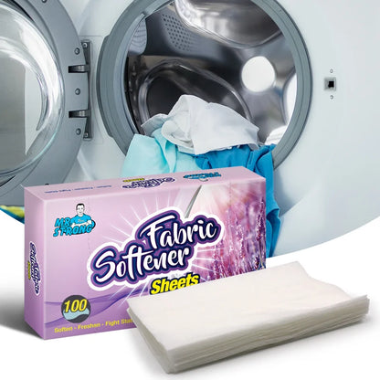 200 Sheets/Lot Super Fresh Dryer Sheets with Static Control and Odor Eliminating Technology Fabric Softener Dryer Sheets