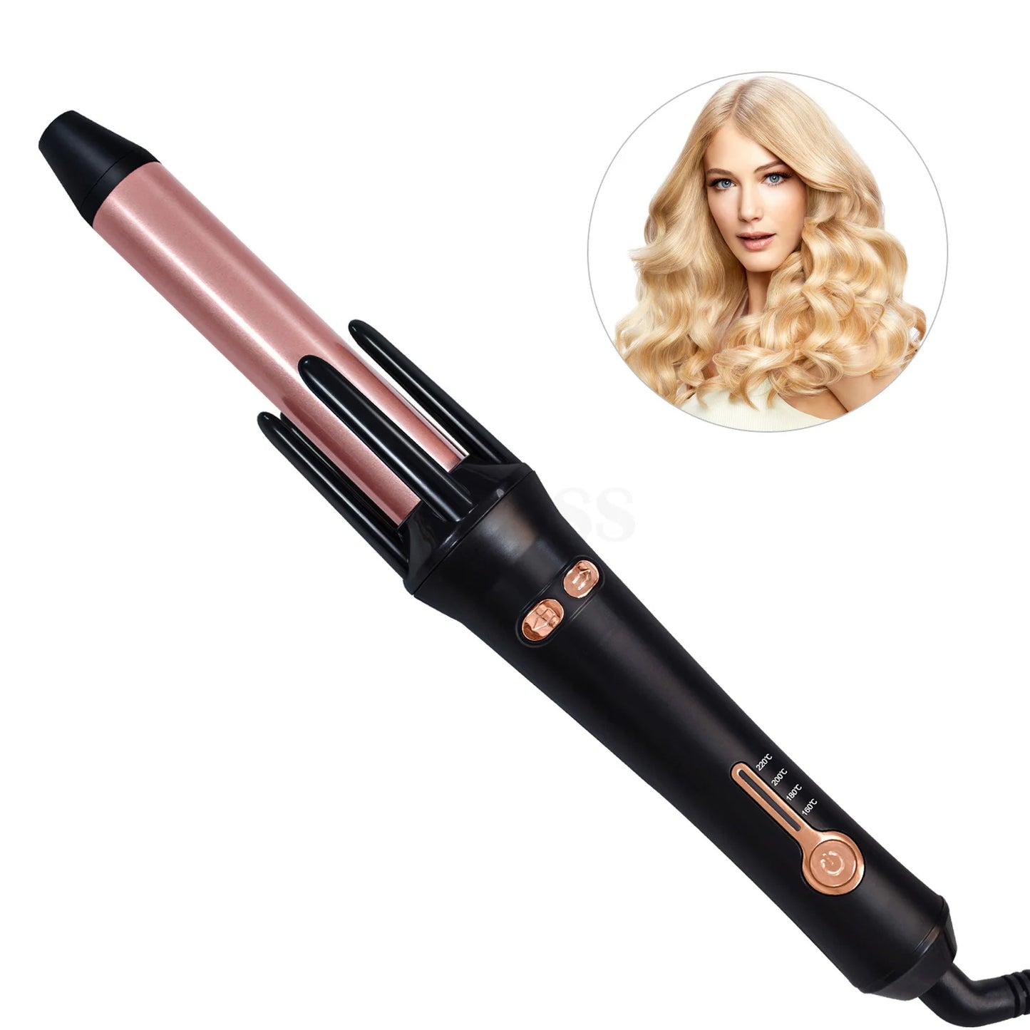 Automatic Hair Curler Auto Hair Curling Iron Ceramic Rotating Air Curler Air Spin Wand Styler Curl Machine Magic Hair Curler