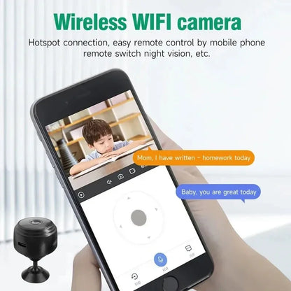 A9 Wifi Mini Camera 1080P Security Monitoring Wireless Remote Night Vision Video Surveillance Smart Home Mini DV Cam HD Camera