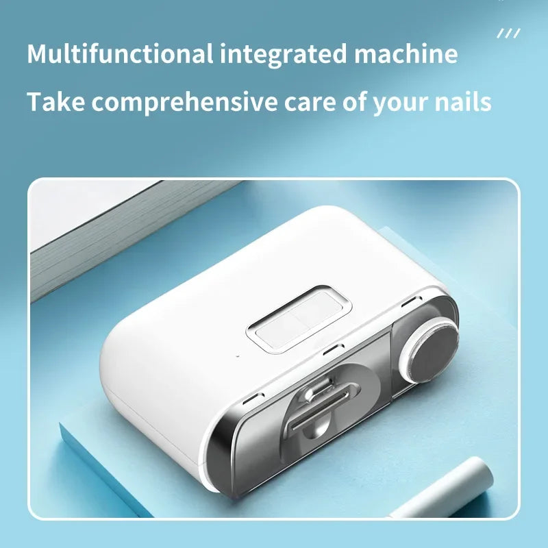 Intelligent Automatic Electric Nail Clipper Multifunction Nail Grinder Nail Polishing USB Charging