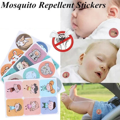 Cartoon Mosquito Patch 120/240PCS 100% Natural Non Toxic Mosquito Repellent Anti-Mosquito Repellent Patch for Children