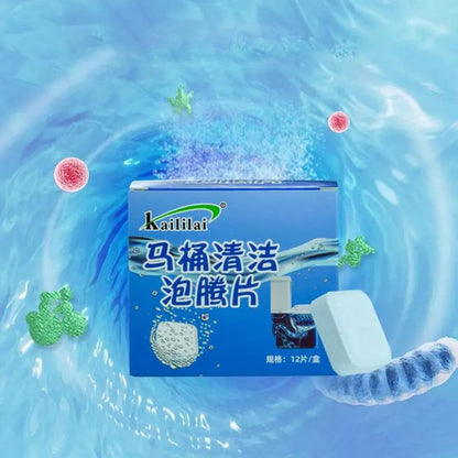 Toilet Cleaning Tablets - 12 Pcs