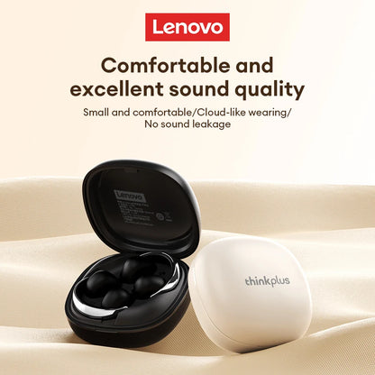 NEW Lenovo LP38 TWS Wireless Bluetooth 5.4 Earphones Ear Clip Smart Noise Cancellation Earbuds Game Music Dual Mode Headsets