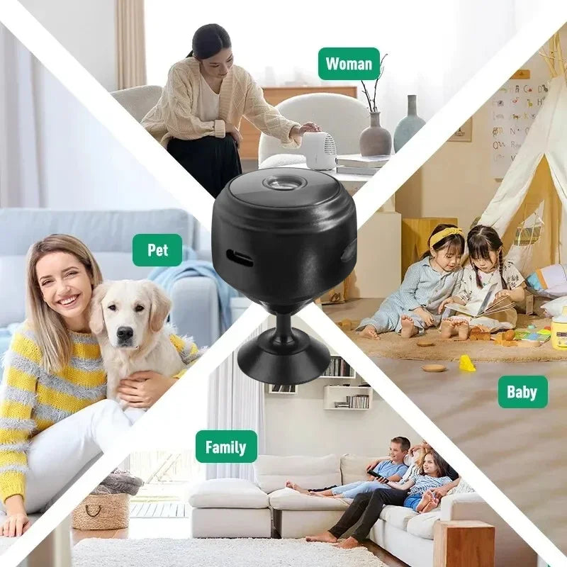 A9 Wifi Mini Camera 1080P Security Monitoring Wireless Remote Night Vision Video Surveillance Smart Home Mini DV Cam HD Camera