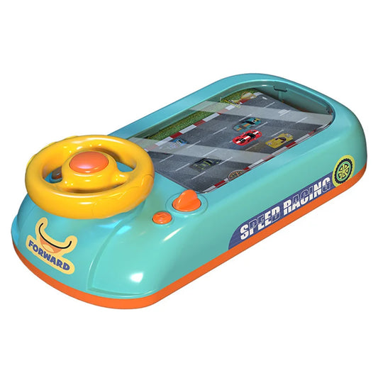 Racing Car Great Adventure Game Steering Wheel Driving Toy Children Simulation Vehicles With Music Sound Christmas Gift