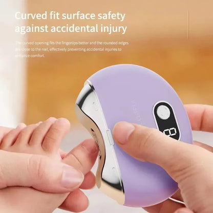 Electric Nail Clipper Rechargeable Nail Grinder 3 Speeds Easy Operation Low Noise Safe Great Nail Cutter Adult Kids Nursing Care