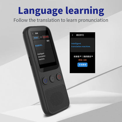 Language Translator Device S85 with 138 Languages Portable Voice Translating Offline Translation Support Voice Video Recording ﻿