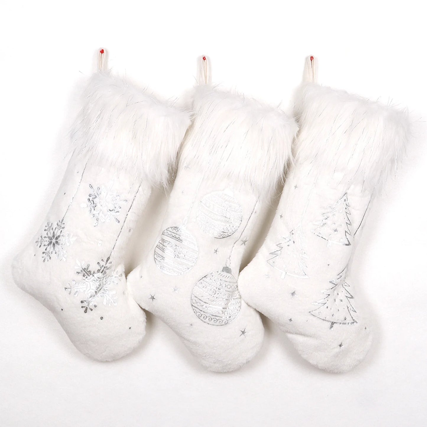 Christmas Stockings Large White