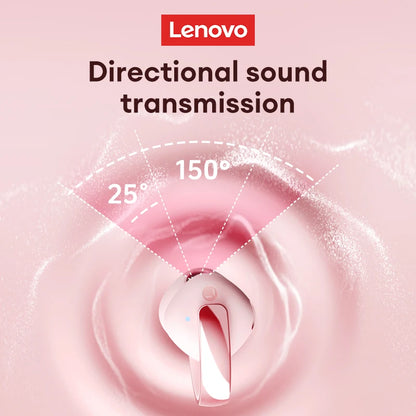 NEW Lenovo LP38 TWS Wireless Bluetooth 5.4 Earphones Ear Clip Smart Noise Cancellation Earbuds Game Music Dual Mode Headsets