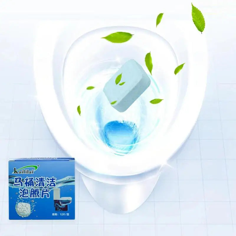 Toilet Cleaning Tablets - 12 Pcs