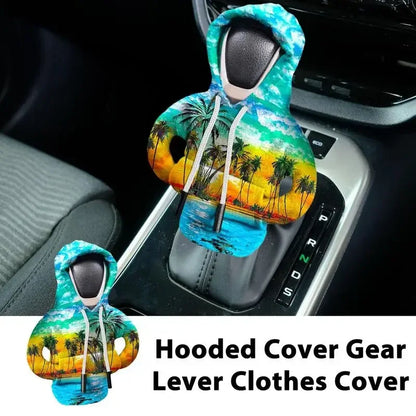 Car Manual Automatic Universal Shift Lever Interior Decor Gear Shift Hoodie Cover Shift Cover car Gear Handle Decoration